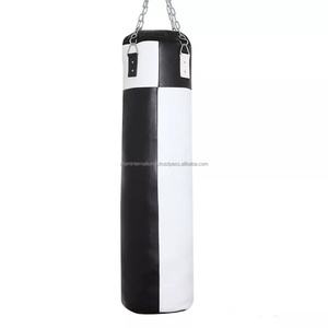 Saco de Boxeo para Entrenamiento Deportivo, Sacos de Boxeo Pesados de Muay Thai con Relleno de Arena, Material de Cuero Duradero, PVC y PU - Product Image 1