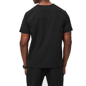 Factory Supply OEM ODM Men's Nurse Scrubs Medical Scrub Uniform <b>Tops</b> PolyesterCotton Woven Fabric Hospital Use - Product Image 3