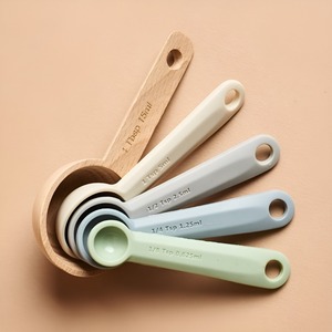 2026 Wooden High Quality Eco-Friendly Ramen <b>Measuring</b> <b>Spoons</b> Tablespoon Coffee Powder <b>Measuring</b> <b>Spoon</b> by R B Overseas from India - Product Image 2