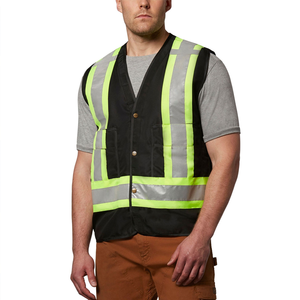 Nouvelle arrivée, veste de travail haute visibilité, logo personnalisé, respirante, séchage rapide, unisexe, avec poches, en vente en ligne, en gros - Product Image 1