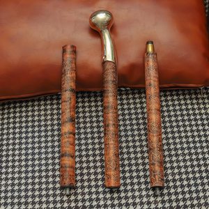 ไม้เท้าทำมือแบบกำหนดเอง ด้ามจับทองเหลืองแข็งแรง ดีไซน์ทันสมัย โดย Universal Overseas - Product Image 2