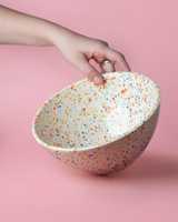 Bol décoratif en résine fait main de luxe, bol de service pour la maison, accessoires de cuisine, bol en résine fait main, par UO