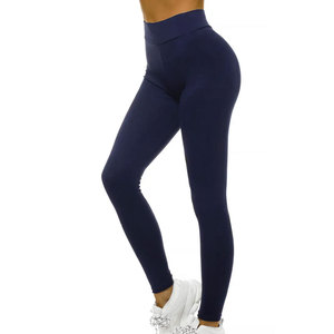 Leggings taille haute longueur intégrale avec torsion latérale, rayures latérales, tissu extensible quadridirectionnel en Spandex et Nylon, séchage rapide et sans coutures - Product Image 5