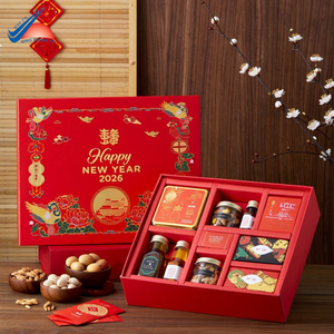 Servicio de Impresión de Cajas de Regalo de Año Nuevo Personalizadas de Alta Gama para Marcas de Alimentos y Regalos - Product Image 1