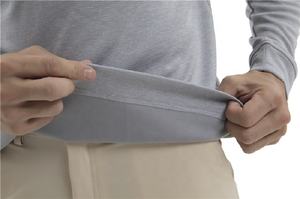 Performance personnalisée Pulls de golf pour hommes Nouveau design à manches longues 14 Zip Pull Respirant Casual Quarter Zip Sweatshirts Été - Product Image 6