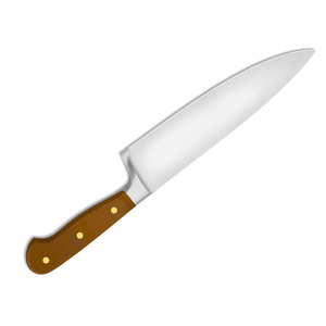 Couteau de cuisine haut de gamme avec lame en acier inoxydable pour les cuisiniers amateurs, les chefs professionnels et la préparation quotidienne des aliments en cuisine - Product Image 2