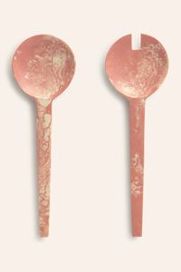 Long Handle Resin Salad Server for Home Kitchen Use Eco-Friendly Dishwasher <b>Safe</b> Salad <b>Tools</b> with Artistic Design for Gifting - Product Image 6