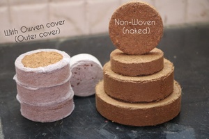 เม็ดมะพร้าวอัดเม็ด/แผ่นมะพร้าวอัดเม็ด/แท่งมะพร้าวอัดเม็ด/เม็ดจิฟฟี่ สำหรับเพาะเมล็ดแบบไม่ใช้ดิน - Product Image 6