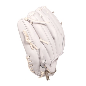 Gant de baseball en cuir noir pour droitier, avec fermeture auto-agrippante, antidérapant, pour adulte, toutes saisons - Product Image 5