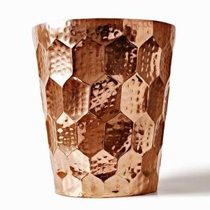 Copper Hammered Ice <b>Buckets</b> - Product Image 1