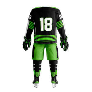 Uniforme de Hockey sobre Hielo de Primera Calidad, Último Modelo, con Impresión de Logotipo Personalizado, del Mejor Proveedor, Tela Suave al Tacto, Alta Demanda - Product Image 4