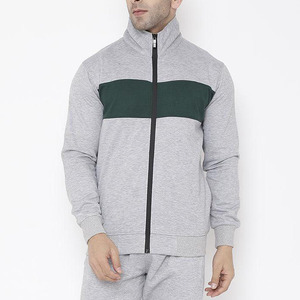 Customized Men's Oversized <b>Cropped</b> 360G Heavyweight Tracksuit Hoodie Sweatpants <b>Zip</b> <b>Up</b> Sweat Suit Premium Sportswear - Product Image 5