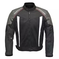 Blouson de moto de course, vêtements de sport, grande taille, protection ignifuge, % polyester avec armure, anti-UV, respirant - Product Image 4