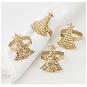 Anillo de Servilleta de Asta de Ciervo Dorado de Alta Calidad, Anillo de Servilleta de Aluminio para Decoración de Mesa de Comedor para Bodas, Cumpleaños y Fiestas - Product Image 6