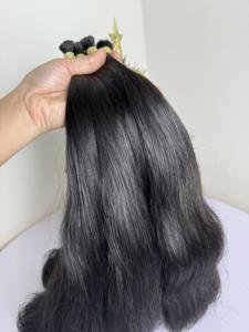 ¡Superventa! Paquetes de cabello humano virgen a granel al por mayor de cabello vietnamita crudo del proveedor, Remy de doble estirado crudo sin procesar - Product Image 5