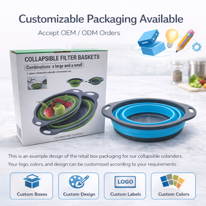 <span class=keywords><strong>Escurridor</strong></span> de Fregadero <span class=keywords><strong>Plegable</strong></span>, Colador de Cocina Extensible, Cesta para Lavar Frutas y Verduras, PP+TPR, <span class=keywords><strong>Plegable</strong></span>, Apto para Lavavajillas - Product Image 5