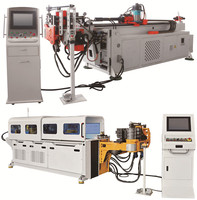 Machine de dépose de tube d'échappement hydraulique semi-automatique, cnc, cuivre, acier inoxydable, tube carré, fraiseuse de tuyau