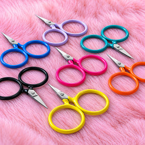 Ciseaux à broder de couleur personnalisée, petits ciseaux à coudre en acier inoxydable, vente en gros - Product Image 5