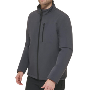 Servicios OEM, Chaquetas Softshell para Hombre con Cuello Alto, Diseño Personalizado, Nueva Llegada, Chaqueta Softshell de Manga Larga para Hombre en Venta en Línea - Product Image 6