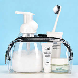 Bouteille en plastique transparente vide de 270 ml (9 oz) pour savon moussant, liquide pour les mains, détergent, nettoyant visage - Vente en gros - Product Image 3