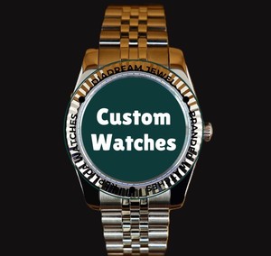 นาฬิกาข้อมือคุณภาพสูงสั่งทำพิเศษจากโรงงานโดยตรง หน้าปัดทรงกลมสีฟ้า ตัวเรือนสแตนเลส ดีไซน์โดดเด่น พร้อมฟังก์ชั่นวันที่อัตโนมัติ เหมาะสำหรับสวมใส่ทุกวัน - Product Image 1