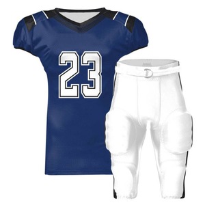Maillot de football américain personnalisé en maille polyester, coupe ample, style streetwear, avec motif graphique, t-shirt surdimensionné à manches courtes, anti-humidité - Product Image 3