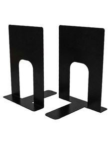 Sujetalibros Metálicos Premium en Forma de U para Libros Pesados y Organización Moderna de Estanterías de Oficina, Centro de Almacenamiento Decorativo - Product Image 1