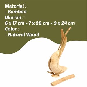 Tambour en bambou artisanal SLIT DRUM DUCK - Product Image 6