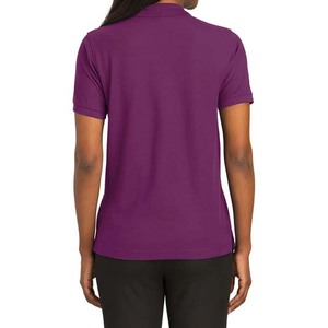 Camiseta de Verano de Manga Corta para Mujer, Transpirable, de Secado Rápido, 100% Algodón, Personalizable, Estilo Casual de Negocios, con Botones, Deportiva - Product Image 2