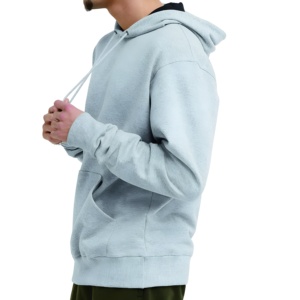 ชุดเซ็ตฮู้ดดี้และกางเกงจ็อกเกอร์ผ้าฟลีซลำลองสำหรับผู้ชาย ออกแบบมาสำหรับสตรีทแวร์ ทรงหลวมสบาย พร้อมรองรับโลโก้แบบกำหนดเอง ขายส่งสำหรับผู้ซื้อจำนวนมาก - Product Image 4