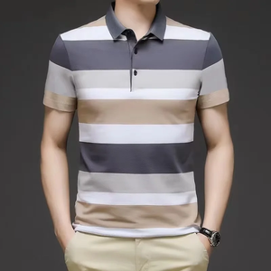 เสื้อเชิ้ตผ้าแคนวาสระบายอากาศได้ดี เป็นมิตรกับสิ่งแวดล้อม สำหรับผู้ชาย แขนสั้น สไตล์ลำลอง ใส่เที่ยวฤดูร้อน - Product Image 1