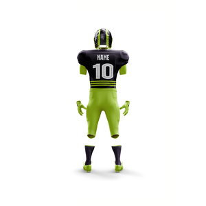 Uniforme de Fútbol Americano Personalizado de Talla Grande, Nuevo, Cosido, con Técnicas de Impresión a Precio Económico, Estilo Transpirable - Product Image 6
