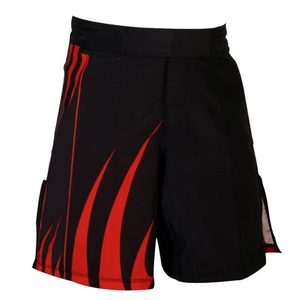 Unisex <b>Grappling</b> <b>Shorts</b> Front Logo Stretch Waist Durable Breathable Lightweight Loose Fit Quick-Dry MMA Training Jiu Jitsu - Product Image 3