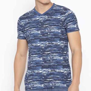 Camiseta Sublimada con Logotipo Personalizado para Hombre, Ligera, 100% Algodón, Color Sólido, Corte Holgado, Estilo Casual, Tela de 220 Gramos - Product Image 5