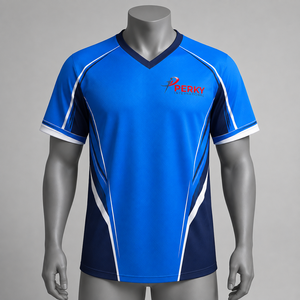 Maillot de lacrosse professionnel pour équipe, vêtement de sport avec tissu léger et anti-humidité pour les séances d'entraînement - Product Image 1