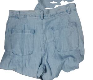 Femmes grande taille décontracté jean pantalon taille moyenne jambe large blanchiment lavage Logo tissu à carreaux couleur foncée livraison directe Stock - Product Image 4