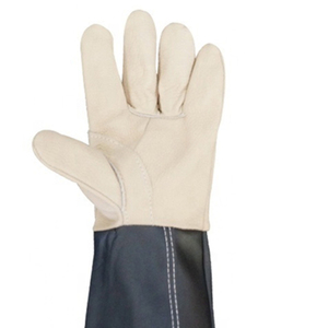 Gants de soudage en cuir personnalisés flexibles TIG MIG, résistants à la chaleur, équipement de sécurité professionnel, sacs et étuis LWG-0025 - Product Image 2