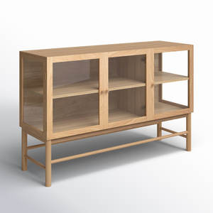 Gabinete de buffet costero bohemio de 55,12 pulgadas, aparador, muebles de almacenamiento - Product Image 4