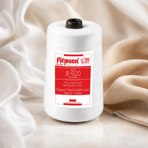Export Quality B920 White Industrial Sewing Thread 915 Meter Wax Lubricated Cone Yarn for Textile <b>Mills</b> - Product Image 5