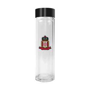 Vaso de Vidrio de Doble Pared Dorniel con Funda SADU de 500 ml, Portátil, Listo para Infusión - Product Image 2