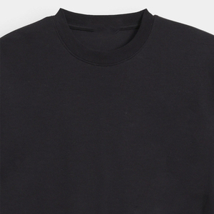 Nueva Camiseta de Algodón Puro de 300G con Cuello Pequeño, Estilo Hip Hop, Corte Holgado, Oversize, para Hombre - Product Image 5