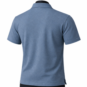 Camiseta de Golf Personalizada con Logotipo para Hombre, Verano, Casual, Holgada, Lisa, Manga Corta, Transpirable, 100% Algodón - Product Image 2