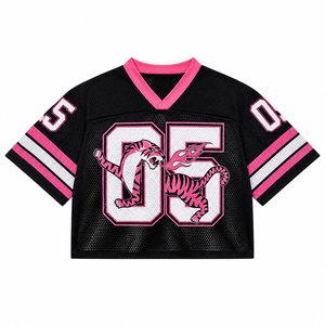 Custom Vintage <b>Mesh</b> Field Hockey Fan Jersey Retro Sports Shirt Breathable Athletic Teamwear Unisex Performance <b>Top</b> OEM ODM - Product Image 3