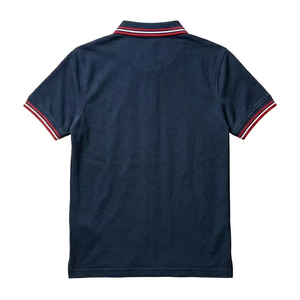 Suéter personalizado para hombre, camisa polo de manga corta, jersey de punto de media manga, suéteres, pullovers con botones, para primavera y otoño - Product Image 2