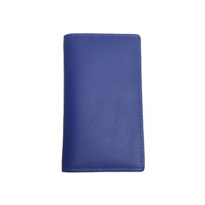 Portefeuilles porte-cartes en cuir véritable, mini portefeuilles longs pour femmes, avec fonction de sécurité RFID, logo personnalisé, fabrication économique - Product Image 1