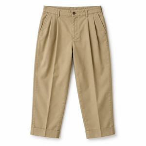 Ivory <b>Lounge</b> <b>Trousers</b> Drawstring Waist Textured Fabric Straight Legs Open Hems Relaxed Casual Pants Custom Wholesale <b>Mens</b> Label - Product Image 5