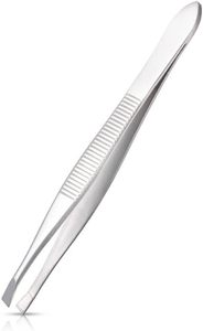 แหนบคิ้วสแตนเลสแบบปรับแต่งได้-สีดำและชมพูที่ทนทาน - Product Image 5