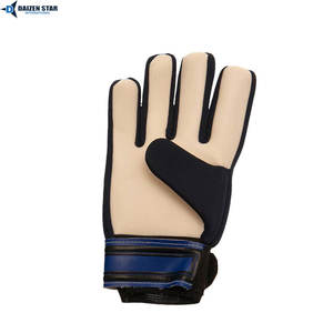 Guantes de Portero Profesionales Transpirables al por Mayor con Cierre de Gancho y Bucle, Palma de Látex de Agarre Fuerte y Protección para Dedos y Pulgar para Fútbol - Product Image 3