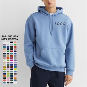 Sudaderas con Capucha Personalizadas con Logotipo, Lisas, Gruesas, de Buena Calidad, Sudaderas de Invierno Extra Grandes con Cuello Redondo para Hombre, con Bolsillos - Product Image 2