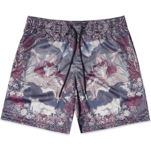 <b>Men</b> Mesh <b>Shorts</b> Sublimation Print Graphic Street Pattern <b>Lightweight</b> Casual Gym <b>Shorts</b> - Product Image 3